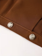 Women's fashionable and casual style set featuring a chiffon shawl and inner strappy printed pants, a daily casual 3pcs set