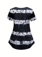 Women's fashionable and casual style set featuring a chiffon shawl and inner strappy printed pants, a daily casual 3pcs set