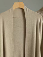 Women's fashionable and casual style set featuring a chiffon shawl and inner strappy printed pants, a daily casual 3pcs set