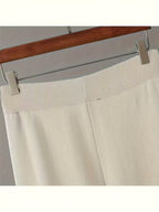 Women's fashionable and casual style set featuring a chiffon shawl and inner strappy printed pants, a daily casual 3pcs set